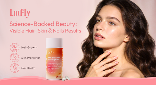 Hair Skin Nails Vitamins: Glow From Within Naturally