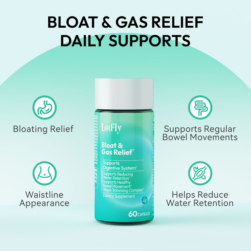 
                      
                        Bloat & Gas Relief
                      
                    