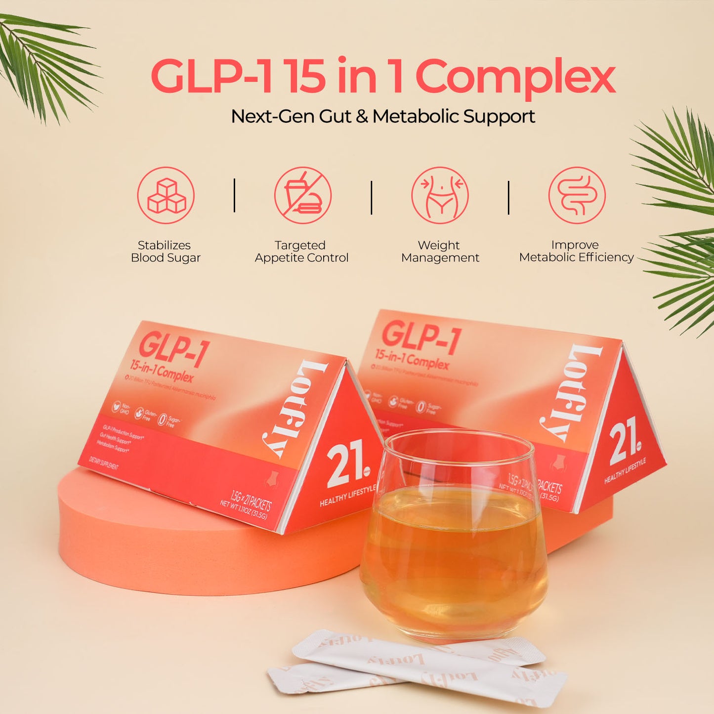 GLP-1 Supplement 15-in-1 Complex