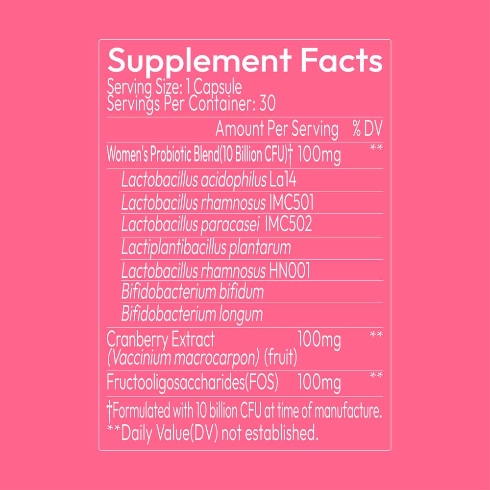 
                      
                        Women'S Probiotic
                      
                    