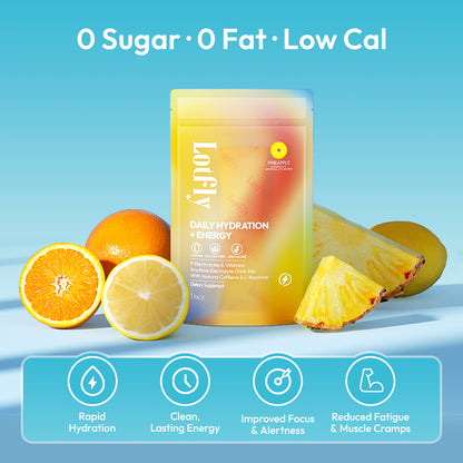 LOTFLY RAPID HYDRATION+ENERGY – 9 Electrolyte Blend Powder