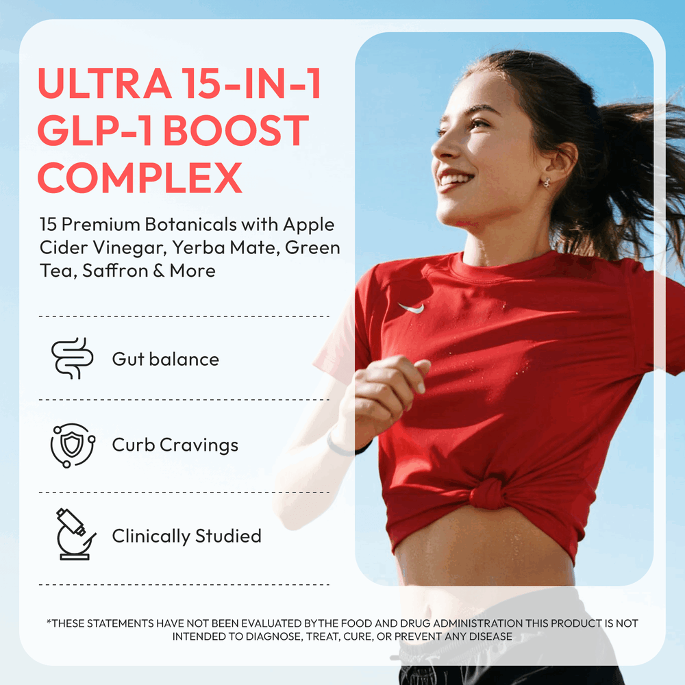 
                      
                        GLP-1 Supplement 15-in-1 Complex
                      
                    